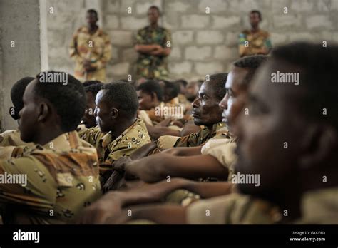 Members Of The Sna Attend A Ceremony To Mark The Completion Of A
