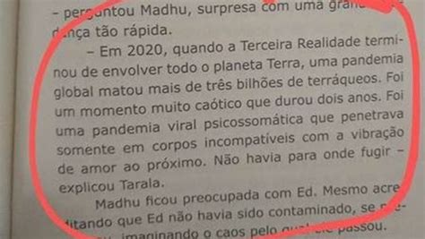 Livro Escrito Em Previu Pandemia De Coronav Rus Verdade