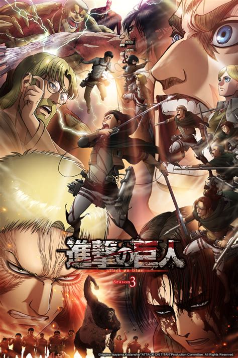 Attack On Titan Season 3 Part 1 Poster I Love Attack On Titantoo