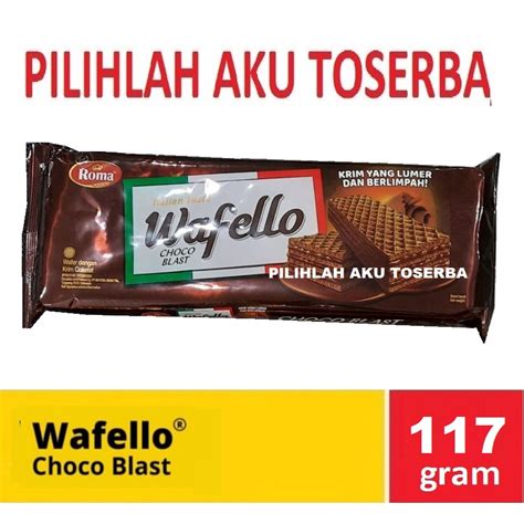 Jual Roma Wafello Choco Blast Gr Harga Satuan Shopee Indonesia