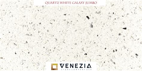 White Galaxy Jumbo Quartz Venezia Surfaces Venezia Stone