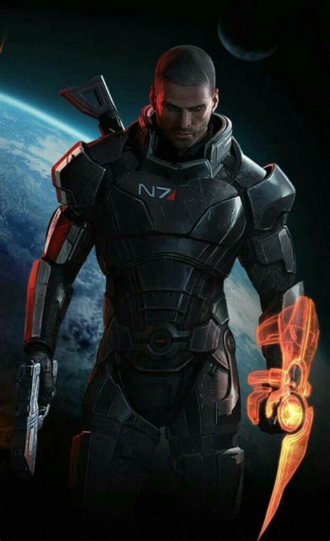 Mass Effect 3 Commander Shepard John Shepard Mass Effect Art Mass Effect Universe Mass