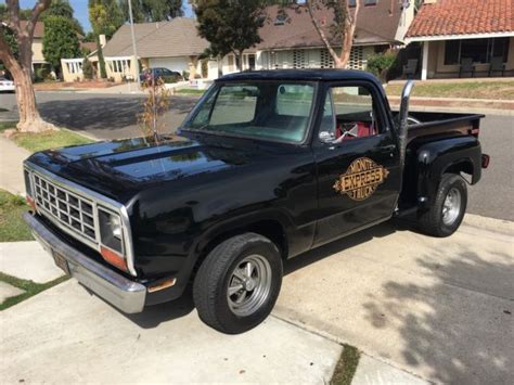 1978 Dodge Truck D100 Rare Automatic Stepside Ram Pickup Midnite Express For Sale Photos