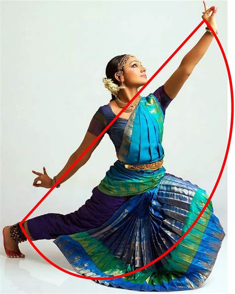 geometry  motion  symmetry  bharatanatyam poses