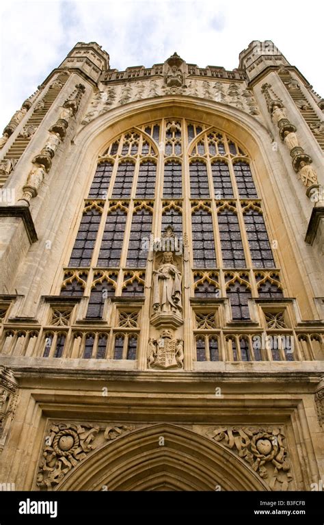 The Abbey Church Of Saint Peter In Bath Commonly Known As Bath Abbey