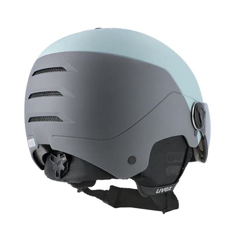 Skihelm Uvex Wanted Visor S Glacier Rhino Mat Eschuhe De