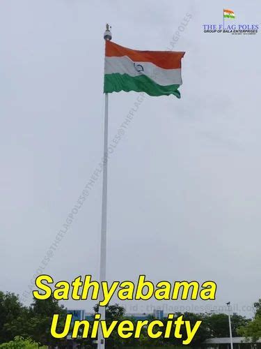 Hot Dip Galvanized Steel Flag Mast Pole At Rs In Chennai Id