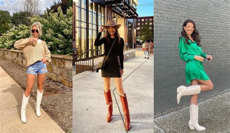 How to Style Cowboy Boots - Eheyo