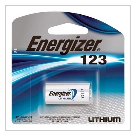 Energizer LITHIUM 123 Paquete 1 Pilas Zedel Distribuidora