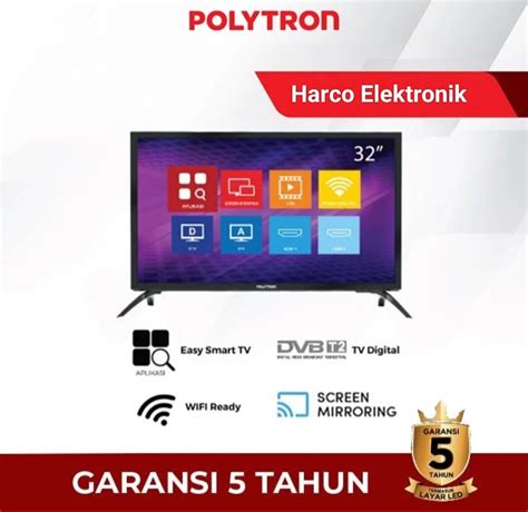 Polytron Led Tv Inch Smart Digital Tv Pld Cv Lazada Indonesia