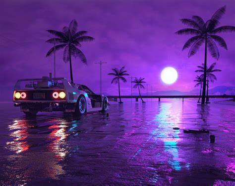 Aesthetic Vice City Wallpapers - Wallpaper Cave