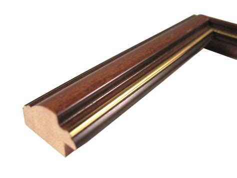 Inch Wide Walnut Picture Frame Moulding In Lengths Style