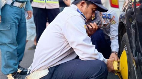 Puluhan Kendaraan Ditindak Usai Parkir Liar Di Kawasan Kota Jogja