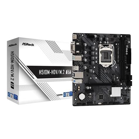 MAINBOARD เมนบอรด ASROCK H510M HDV M 2 SE DDR4 SOCKET LGA 1200