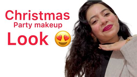 Christmas Party Makeup Look🥰🎅 Youtube