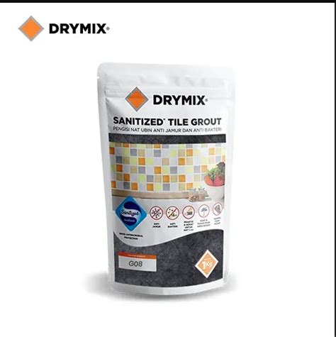 Drymix Sanitized Tile Grout 1Kg Tridi Bangunan