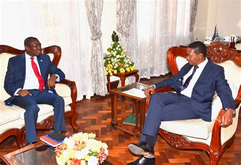 ForeignAffairsKenya On Twitter CS DrAlfredMutua Held A Meeting With