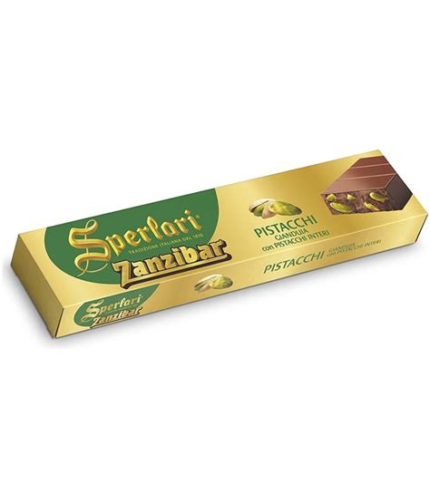 Sperlari Zanzibar Cioccolato Con Pistacchio Gr