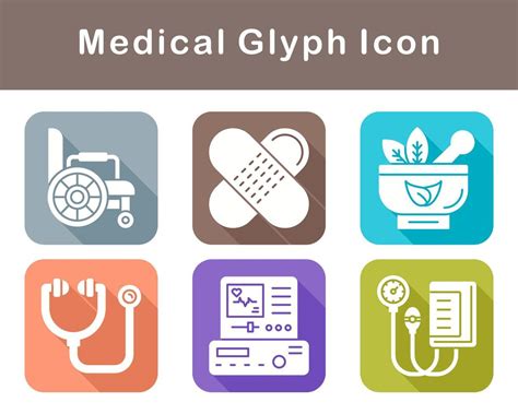 Medical Vector Icon Set Vector Art At Vecteezy