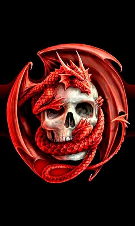 Dragon tattoo with skull – Artofit