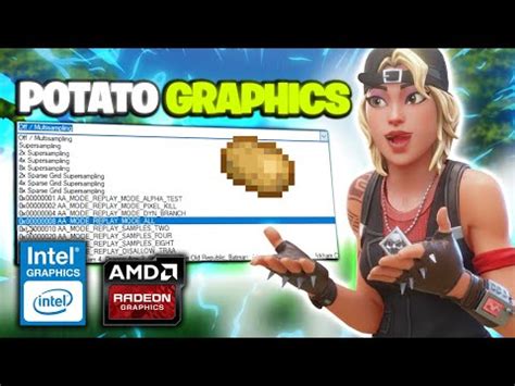 How To Get Potato Graphics In Fortnite Chapter Max Fps Input