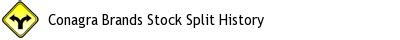 Conagra Brands Stock Split History