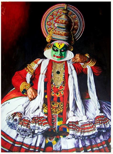 Kathakali painting. A mind blowing art piece! | Art reference photos ...