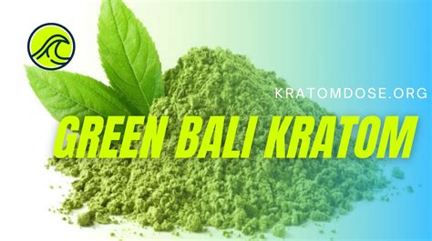 Green Bali Kratom Effects Benefits And Dosage Review Kratomdose