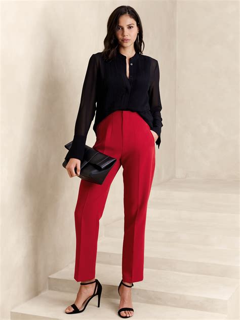 Ultra High Rise Taper Pant Banana Republic Factory