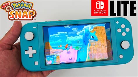 New Pokémon Snap Nintendo Switch Lite Gameplay Youtube