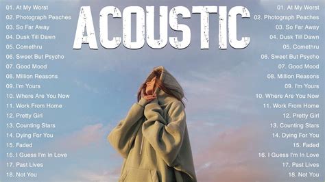 Best Acoustic Songs 2024 Chill English Acoustic Love Songs 2024 Cover Top Hits Love Songs