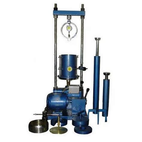 Blue New Californian Bearing Ratio CBR Test Apparatus For Soil