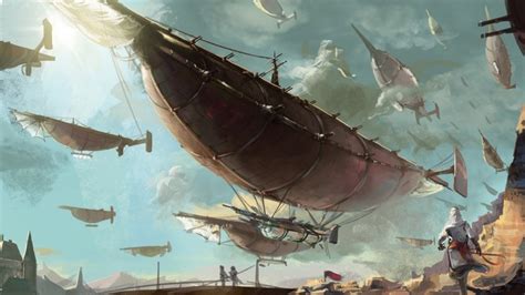 Ship Digital Art Sailing Ship Fantasy Art Vehicle Airships Ghost