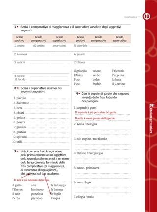 Scheda10 I Gradi Dellaggettivo PDF