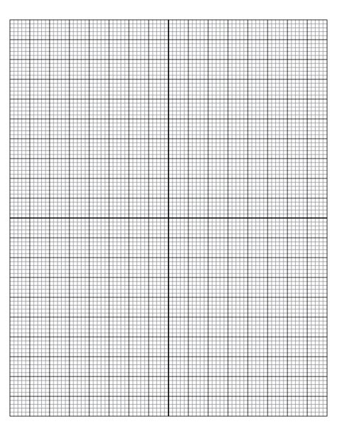 Printable Graph Paper With Axis And Numbers