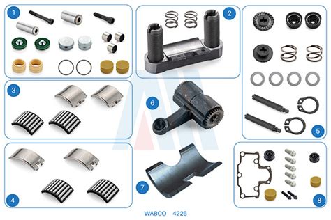 17306 4226 Caliper Complete Repair Kit WABCO Alcan Otomotiv