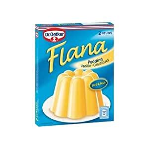 Oetker Flana Vanillepudding 2er 48g Amazon de Lebensmittel Getränke