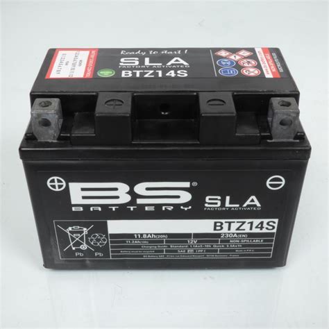 Batterie Sla Bs Battery Pour Moto Honda Vt C B Shadow