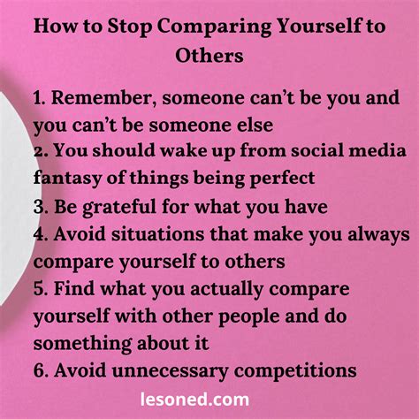 Comparing Yourself to Others: Why you shouldn't, Why you should and How