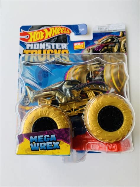 Jual HOTWHEELS HOT WHEELS MONSTER TRUCKS TRUCK MEGA WREX HIU GIANT WHEELS Jakarta Selatan