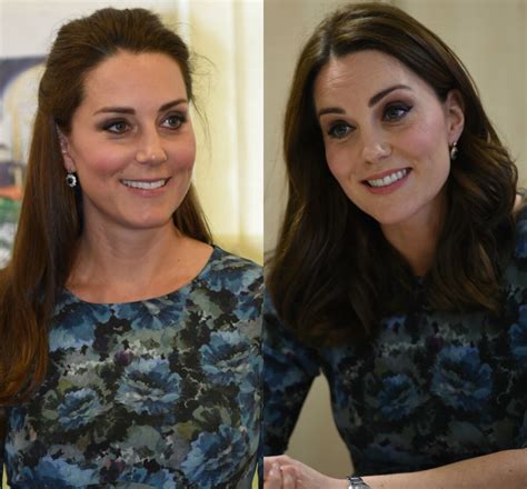 Foto Kate Middleton Apostou Um Um Look Floral Seraphine Em Janeiro De