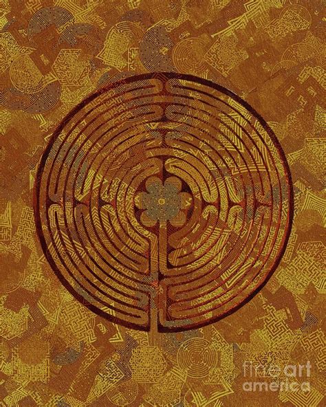 Labyrinth Painting By Esoterica Art Agency Fine Art America