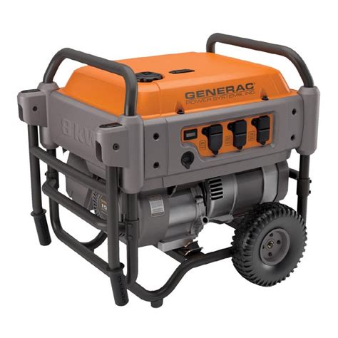 Generac 8000 Watt Electric Start Portable Generator At