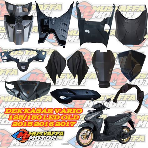 Jual Cover Body Kasar Atas Bawah Kolong Samping Tengah Vario 125 150