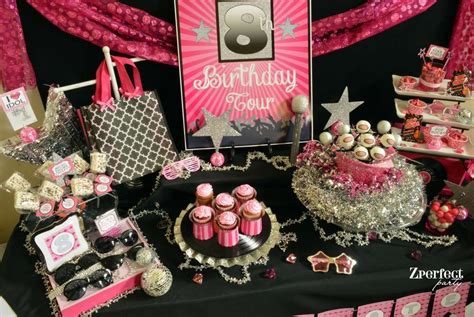 Rock Star Makeover And Karaoke Birthday Party Ideas Photo 3 Of 22