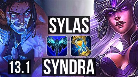 SYLAS Vs SYNDRA MID 8 0 2 Legendary 300 Games EUW Diamond 13