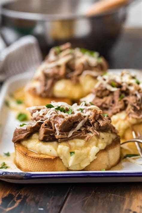 Open Faced Roast Beef Sandwich The Cookie Rookie