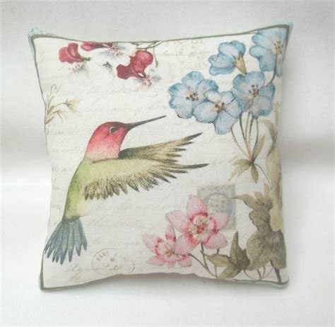 Hummingbird Mini Pillow Pillow Tuck Summer Decor 5 Etsy