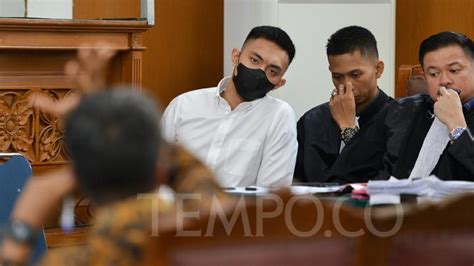 Ekspresi Mario Dandy Saat Dengar Kesaksian Ahli Pidana Di Sidang