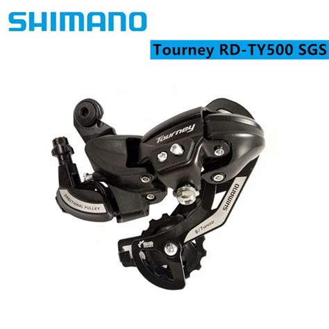 Shimano desviador trasero Tourney TY500 para bicicleta de montaña 6 7